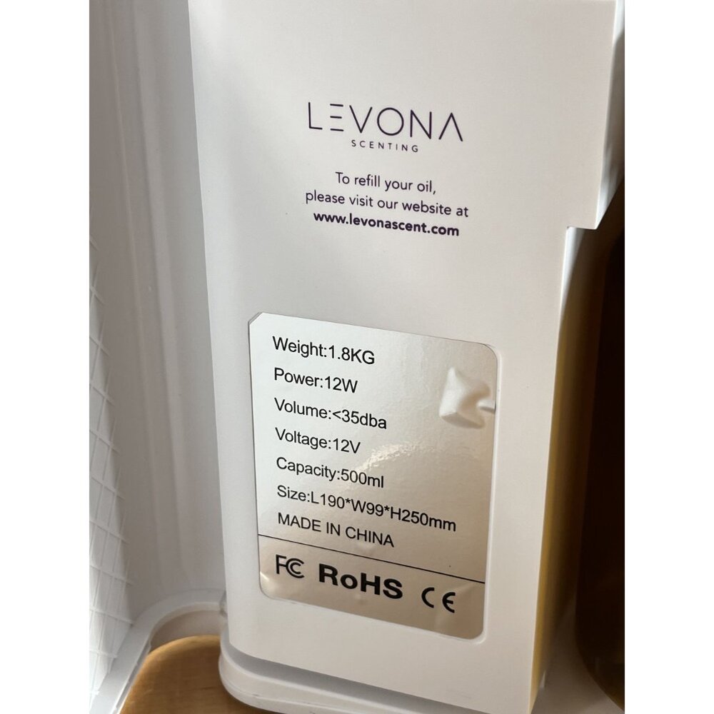 Levona Scent Arosa 1500 Aroma HVAC Oil Smart Diffuser 4000 SqFt Whole House +App - Picture 12 of 13
